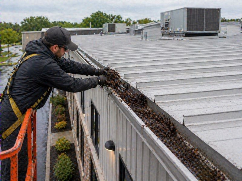 Commercial Gutter Cleaning in Denver, CO
