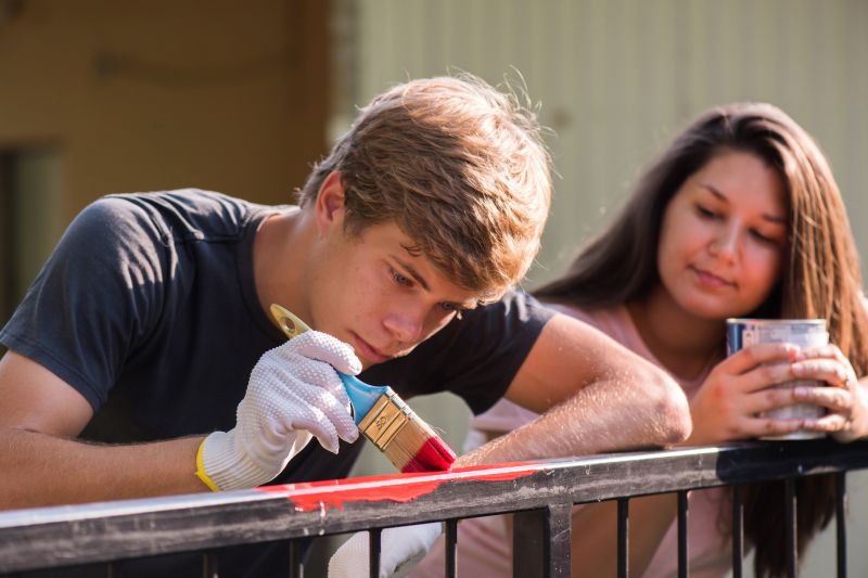 Wrought Iron Fence Cleaning
