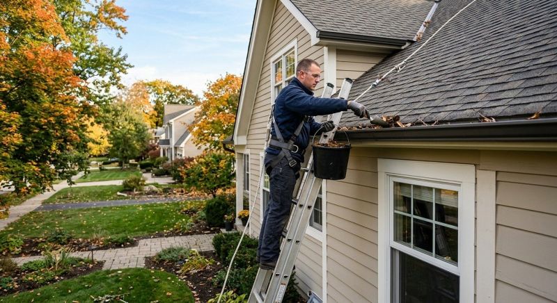 Gutter Downspout Unclogging in Frederick, MD
